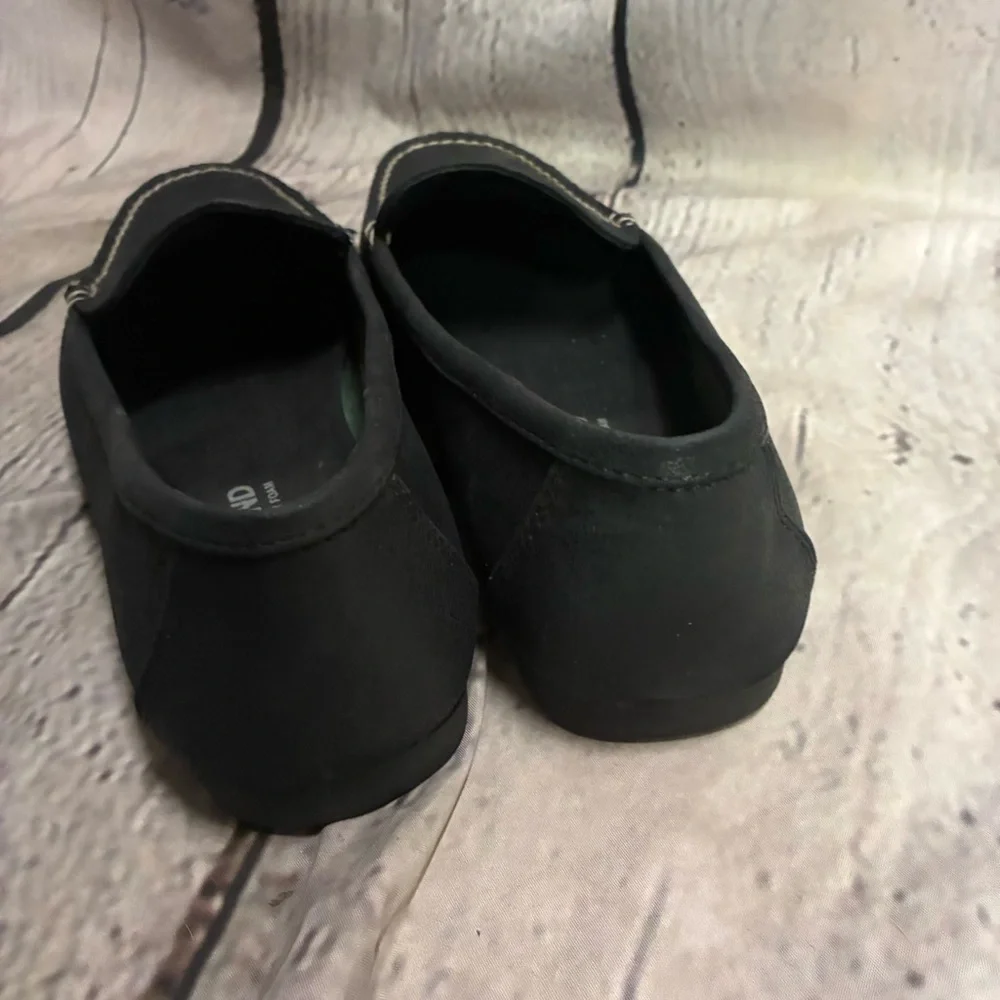 Eastland Women’s Courtney Black Leather Slip On Moc Driving Loafer Size‎ 7.5 GUC